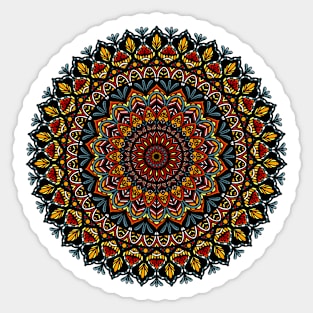 Mandala colorful floral Sticker